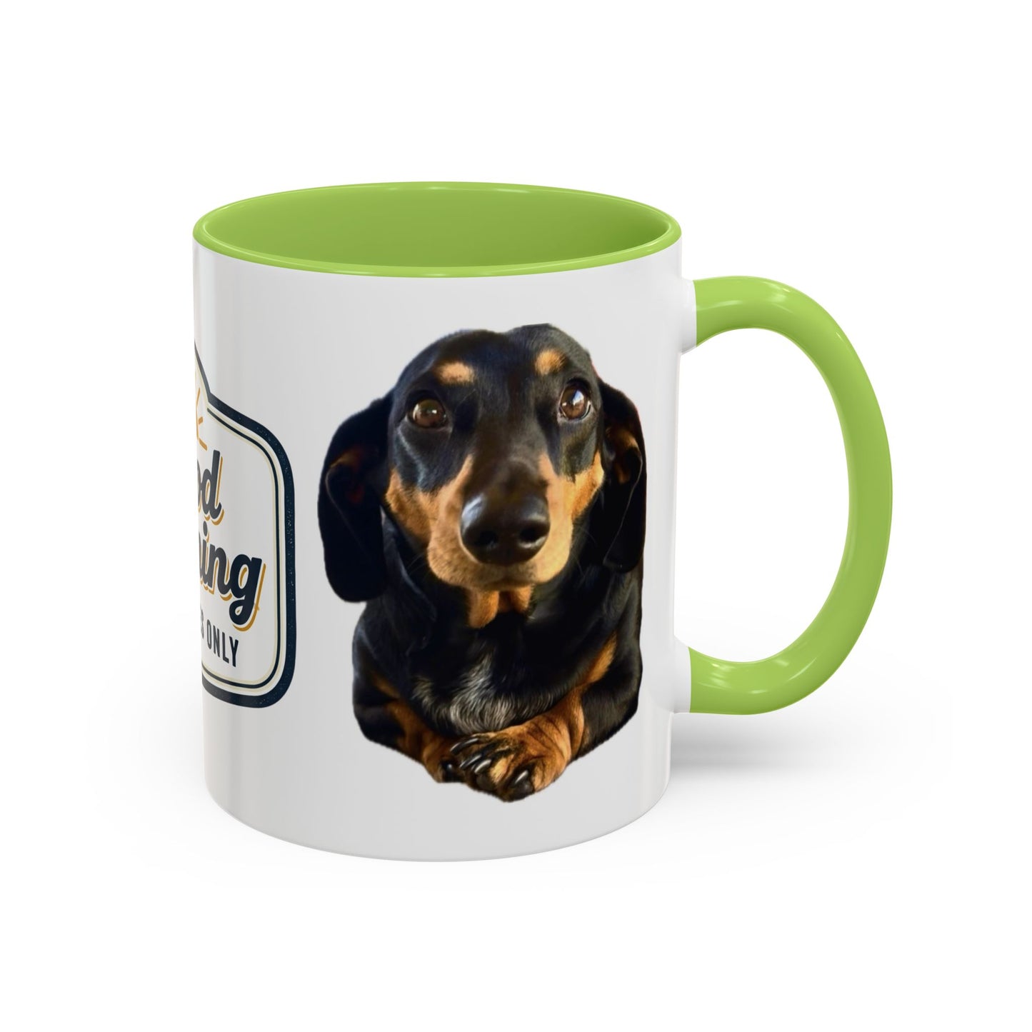 Dachshund accent Coffee Mug (11, 15oz)